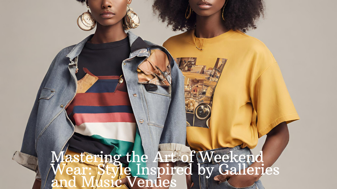 Mastering the Art of Weekend Wear: Style Inspired by Galleries and Music Venues